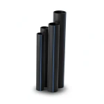 مواسير HDPE SDR 11 قطر خارجي 110 مم سمك 10 مم لون أسود