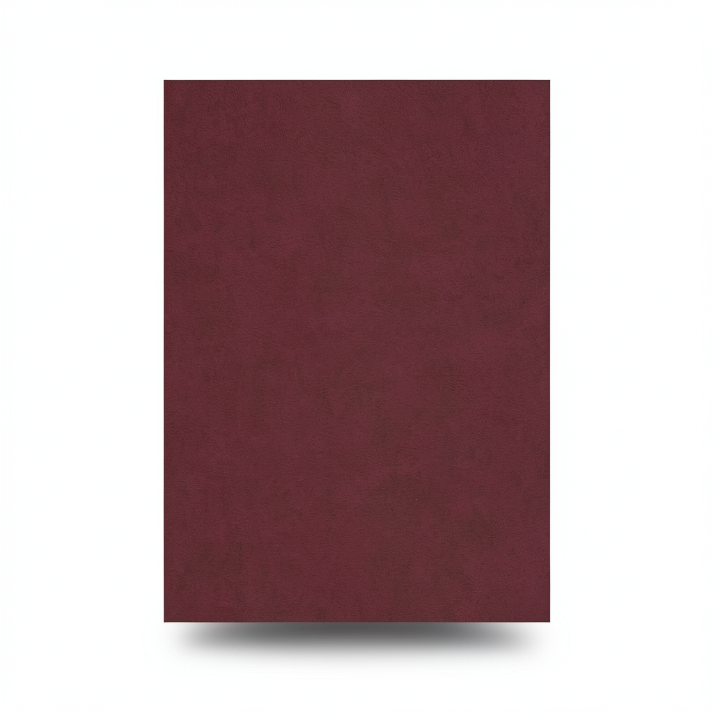 German Plain Wallpaper 10m x 0.53m Dark Red, Model 445886