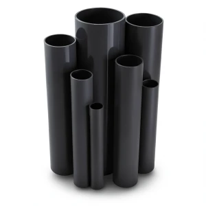 مواسير UPVC ضغط 2.5 بار قطر خارجي 315 مم سمك 2.5 مم لون اسود