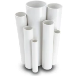 UPVC Pipes Nominal Pressure 4 Bar Outside Diameter 315 mm Thickness 6.2 mm White