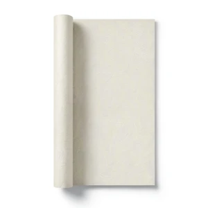 Wall Covering Patterned Design 10 m x 1.06 m Light Beige