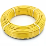 أنابيب HDPE نيبروبلاست PE 100 ضغط 16 بار قطر خارجي 50 مم سمك 4.6 مم لون أصفر 