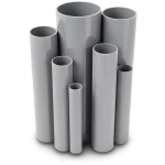 UPVC Pipes Nominal Pressure 4 Bar Outside Diameter 315 mm Thickness 6.2 mm Gray