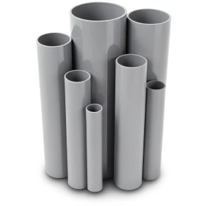 UPVC Pipes Nominal Pressure 4 Bar Outside Diameter 315 mm Thickness 6.2 mm Gray