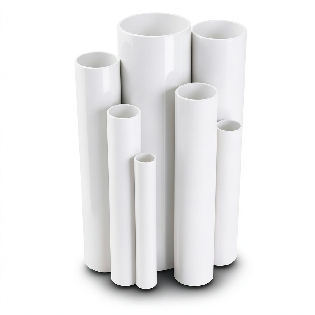 UPVC Pipes Nominal Pressure 6 Bar Outside Diameter 315 mm Thickness 9.2 mm White