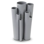 UPVC Pipes Nominal Pressure 6 Bar Outside Diameter 315 mm Thickness 9.2 mm Gray