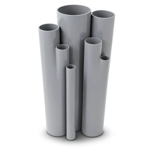 UPVC Pipes Nominal Pressure 6 Bar Outside Diameter 315 mm Thickness 9.2 mm Gray