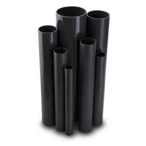 مواسير UPVC ضغط 6 بار قطر خارجي 315 مم سمك 9.2 مم لون اسود