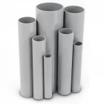 UPVC Pipes Modern Technology Nominal Pressure 8.6 Bar Size 1 ¼  inch Thickness 1.52 mm Gray Colour