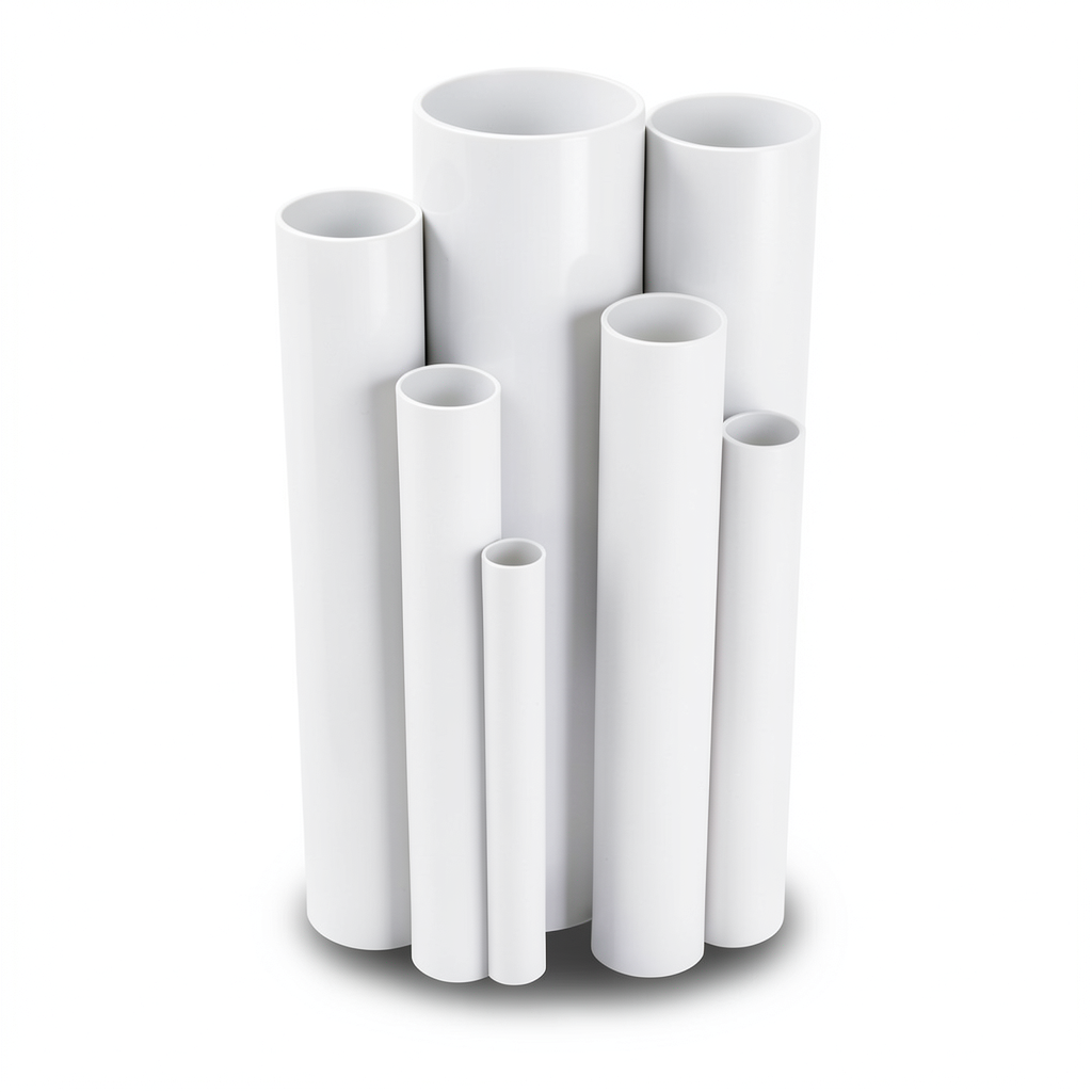 UPVC Pipes Nominal Pressure 10 Bar Outside Diameter 315 mm Thickness 15 mm White