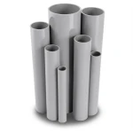 UPVC Pipe Nominal Pressure 10 Bar Outside Diameter 315 mm Thickness 15 mm Gray