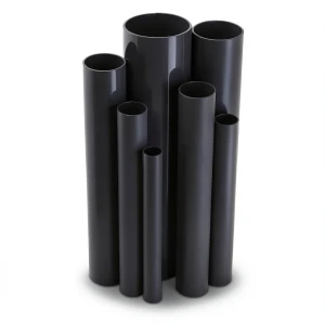 مواسير UPVC ضغط اسمي 10 بار قطر خارجي 315 مم سمك 15 مم لون اسود