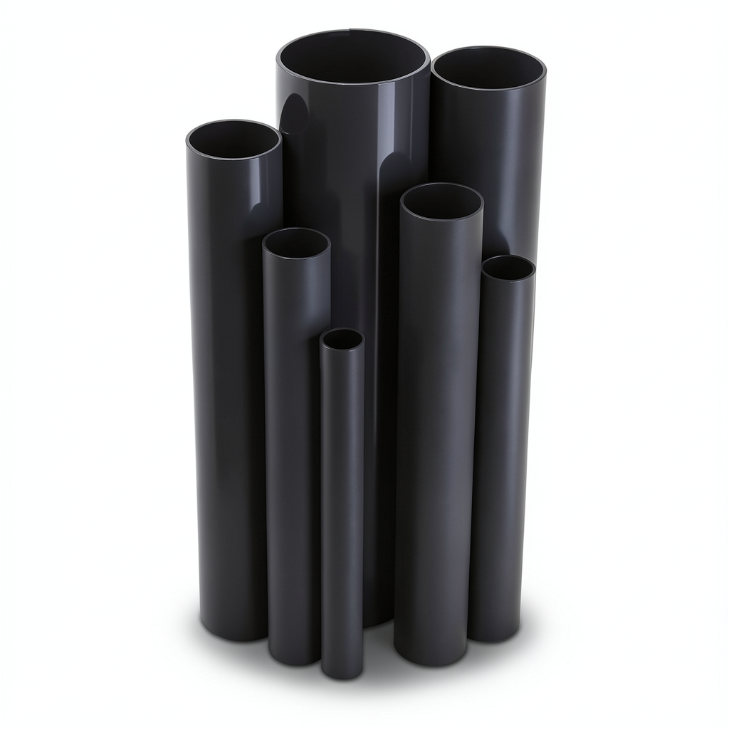 UPVC Pipes Nominal Pressure 10 Bar Outside Diameter 315 mm Thickness 15 mm Black