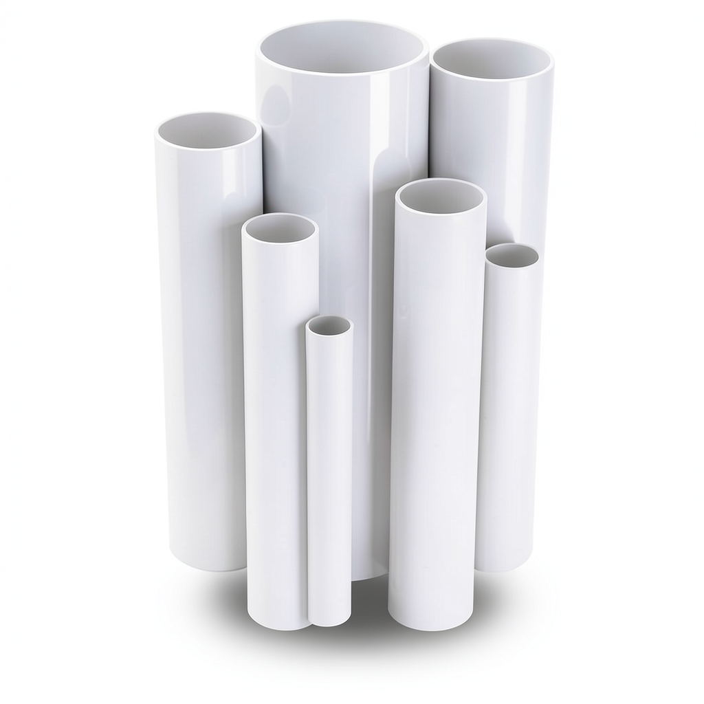 مواسير UPVC ضغط اسمي 16 بار قطر خارجي 315 مم سمك 23.4 مم لون أبيض