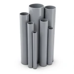 UPVC Pipes Pressure 16 Bar Outside Diameter 315 mm Thickness 23.4 mm Gray