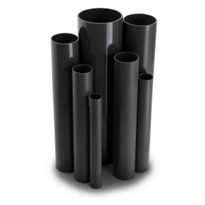 مواسير UPVC ضغط اسمي 16 بار قطر خارجي 315 مم سمك 23.4 مم لون اسود
