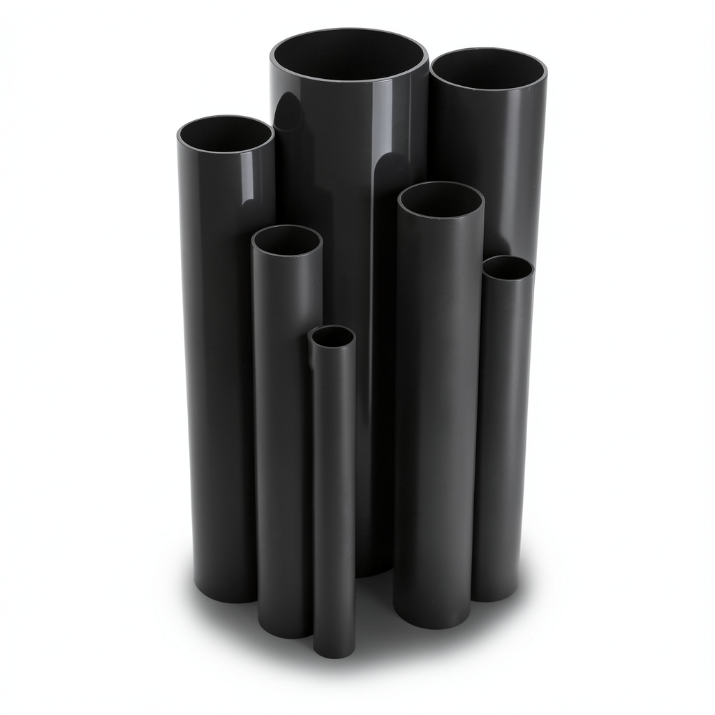 UPVC Pipes Nominal Pressure 16 Bar Outside Diameter 315 mm Thickness 23.4 mm Black