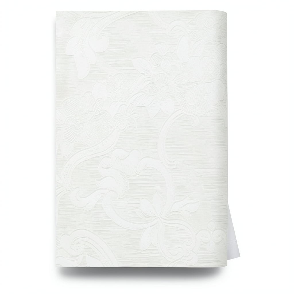 Classic Wallpaper Length 10m, Width 0.70m, Off White Color, Model rc16061