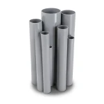 UPVC Pipes Nominal Pressure 2.5 Bar Outside Diameter 355 mm Thickness 2.9 mm Gray