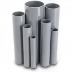 UPVC Pipes Modern Technology Nominal Pressure 11  Bar Size 1 ¼ inch Thickness 1.63  mm Gray Colour