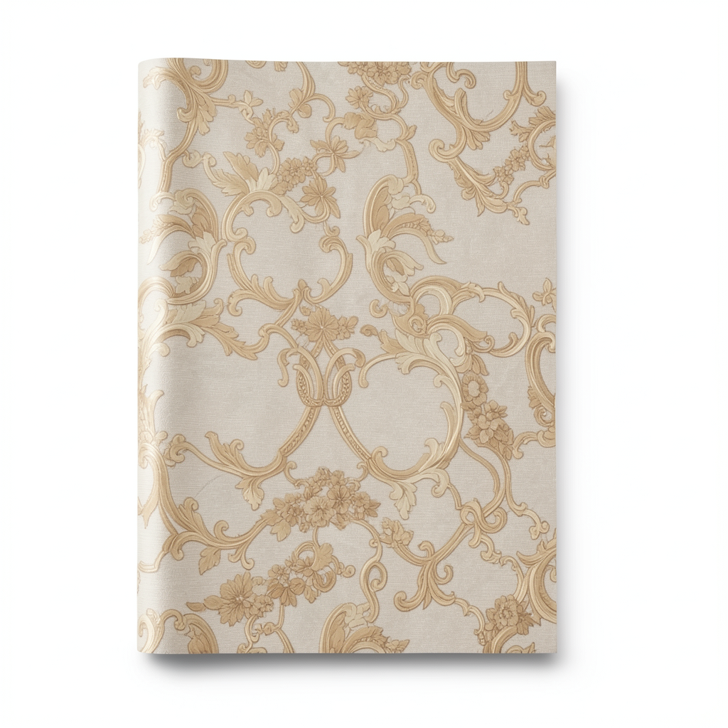 Classic Wallpaper Length 10m Width 0.70m Beige Color Model rc16067