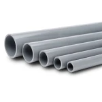 UPVC Pipes Nominal Pressure 4 Bar Outside Diameter 630 mm Thickness 12.4 mm Gray