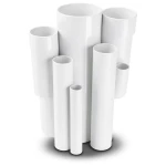 UPVC Pipes Nominal Pressure 10 Bar Outside Diameter 450 mm Thickness 21.5 mm White