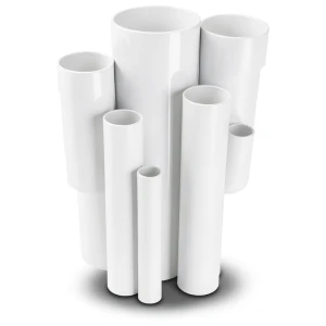 مواسير UPVC ضغط اسمي 10 بار قطر خارجي 450 مم سمك 21.5 مم لون أبيض