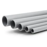 UPVC Pipes Nominal Pressure 10 Bar Outside Diameter 75 mm Thickness 3.6 mm Gray