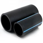أنابيب HDPE الوطني لشبكات المياه  ضغط 6 بار قطر خارجي 75 مم سمك 2.3 مم لون اسود