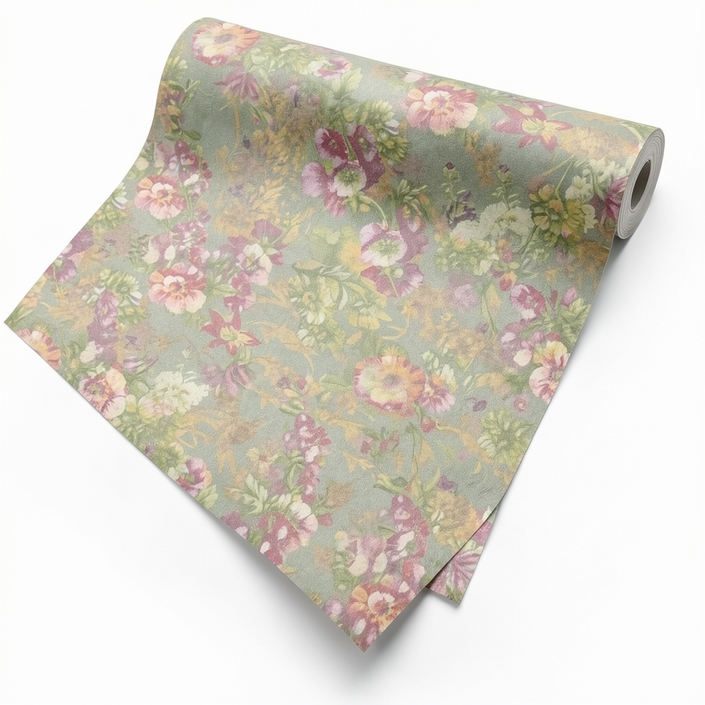 Italian Wall Decoration 10m x 1.06m Multicolored, Model 81511