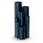 Sappco HDPE Pipes PE 100 Pressure 6 Bar Outside Diameter 125 mm Thickness 4.8 mm Black Color
