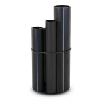 HDPE Pipes SDR 11 Outside Diameter 500 mm Thickness 45.4 mm Black