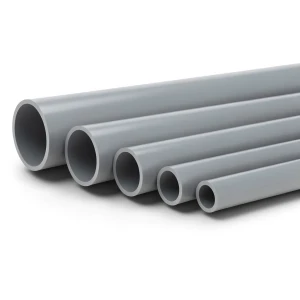 UPVC Pipes Nominal Pressure 2 Bar Outside Diameter 180 mm Thickness 1.8 mm Gray