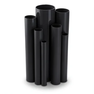 UPVC Pipes Nominal Pressure 16 Bar Outside Diameter 250 mm Thickness 18.6 mm Black