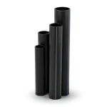 HDPE Pipes SDR 11 Outside Diameter 630 mm Thickness 57.2 mm Black