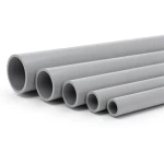 UPVC Pipes Nominal Pressure 2 Bar Outside Diameter 225 mm Thickness 1.8 mm Gray