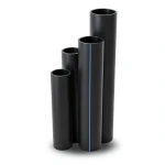 HDPE Pipes SDR 11 Outside Diameter 710 mm Thickness 64.5 mm Black