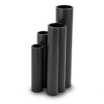 HDPE Pipes SDR 11 Outside Diameter 280 mm Thickness 25.4 mm Black