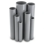 UPVC Pipe Nominal Pressure 10 Bar Outside Diameter 315 mm Thickness 15 mm Gray