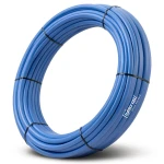 أنابيب HDPE نيبروبلاست PE 100 ضغط 20 بار قطر خارجي 25 مم سمك 2.8 مم لون أزرق | نيبروبلاست
