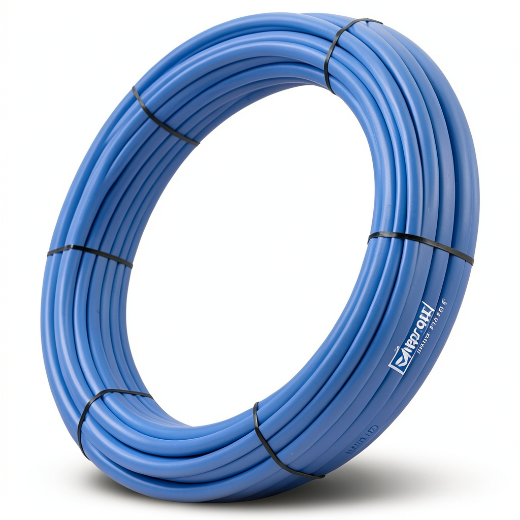 أنابيب HDPE نيبروبلاست PE 100 ضغط 20 بار قطر خارجي 25 مم سمك 2.8 مم لون أزرق | نيبروبلاست