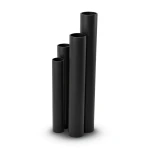 HDPE Pipes SDR 11 Outside Diameter 400 mm Thickness 36.3 mm Black