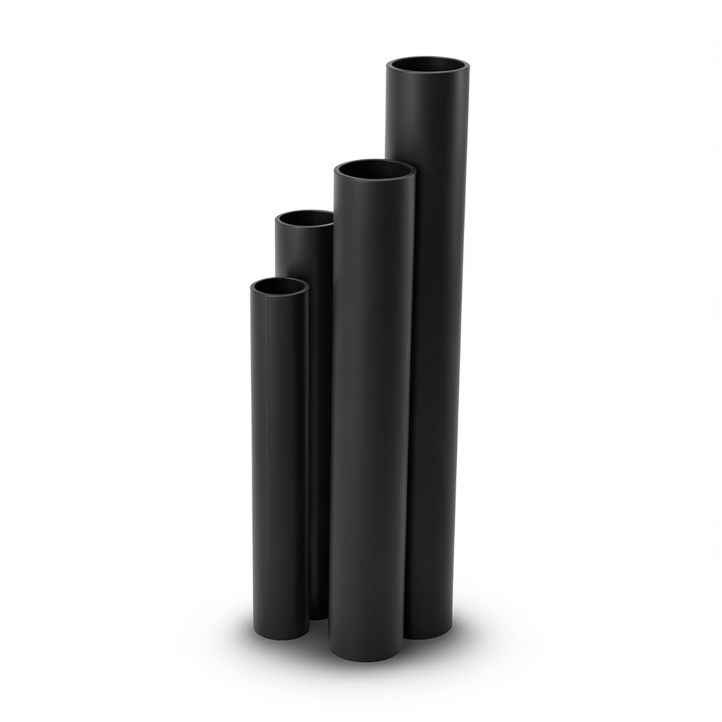 HDPE Pipes SDR 11 Outside Diameter 400 mm Thickness 36.3 mm Black
