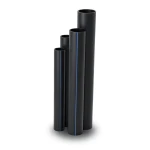 HDPE Pipes SDR 11 Outside Diameter 500 mm Thickness 45.4 mm Black