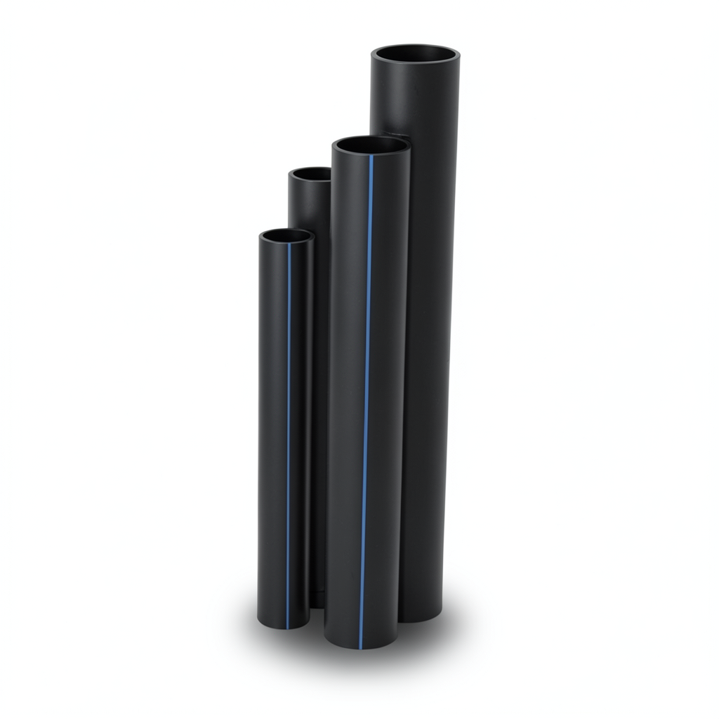 HDPE Pipes SDR 11 Outside Diameter 500 mm Thickness 45.4 mm Black