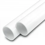 مواسير بلاستيك UPVC الوطني  مقاس   1/2 1 إنش سمك 5.1 مم لون أبيض