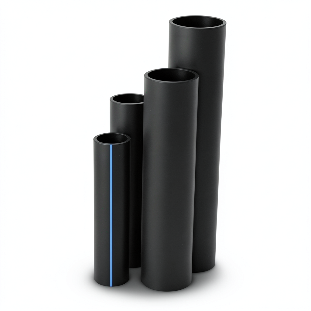HDPE Pipes SDR 13.6 Outside Diameter 25 mm Thickness 1.9 mm Black