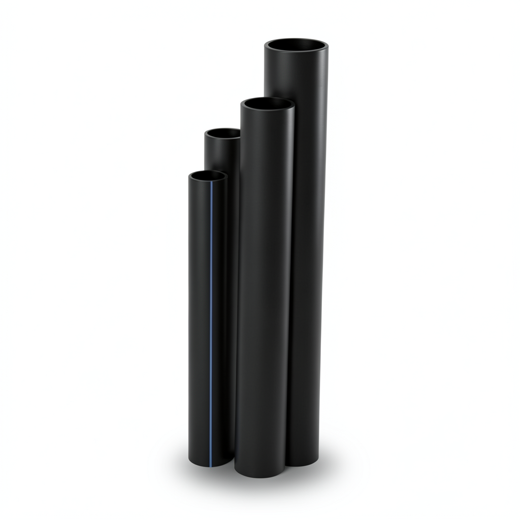 Al-Jawdah HDPE Pipes SDR 13.6 Outside Diameter 32 mm Thickness 2.4 mm Black