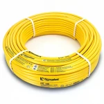 أنابيب HDPE نيبروبلاست PE 100 ضغط 16 بار قطر خارجي 50 مم سمك 4.6 مم لون أصفر 
